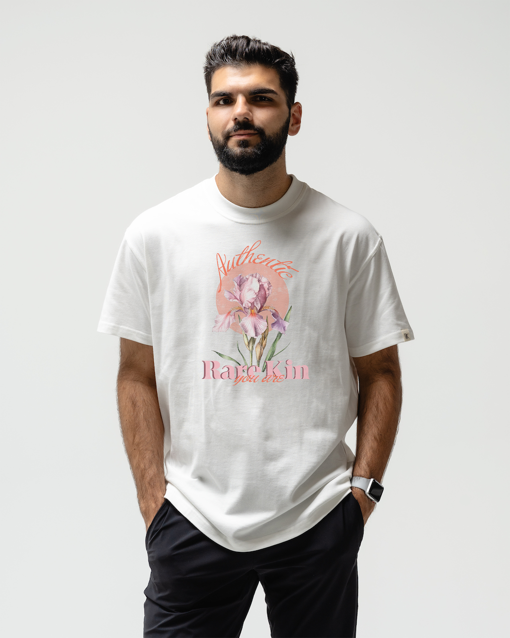 Kin Tee - Pink Floral – Rare Kin™